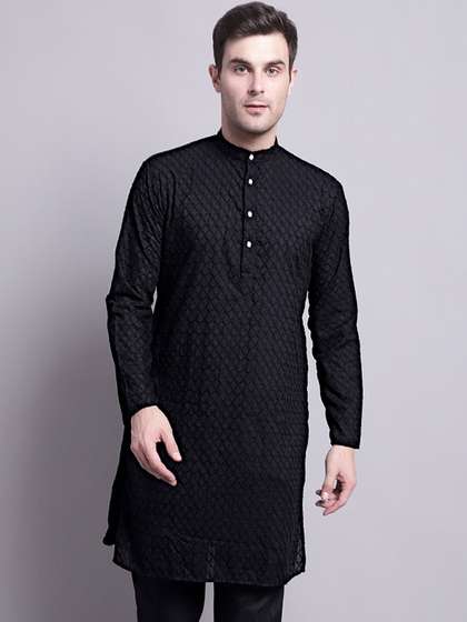 Jompers Embroidered Chikankari Kurta