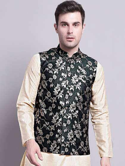 Jompers Woven Nehru Jacket