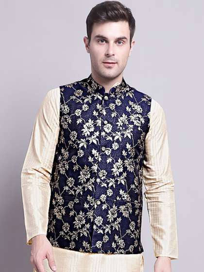 Jompers Woven Nehru Jacket
