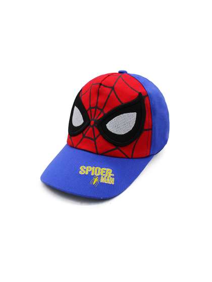 JENNA Kids-Boys Spider
                    Man Printed Baseball Cap