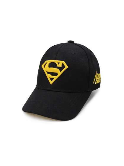 JENNA Boys Embroidered
                      Cotton Baseball Cap