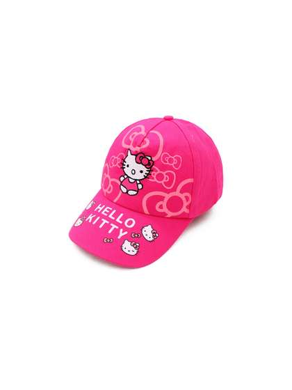 JENNA Girls Cartoon
                    Character Printed Cotton Baseball Cap