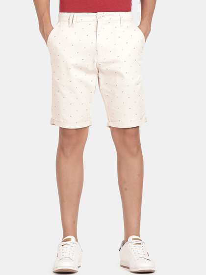 Price History of t-base Men Conversational Printed Cotton Stretch