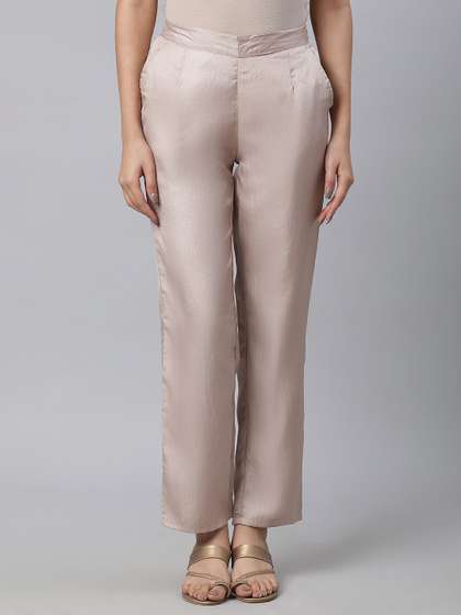 AURELIA Women Straight Fit Palazzos