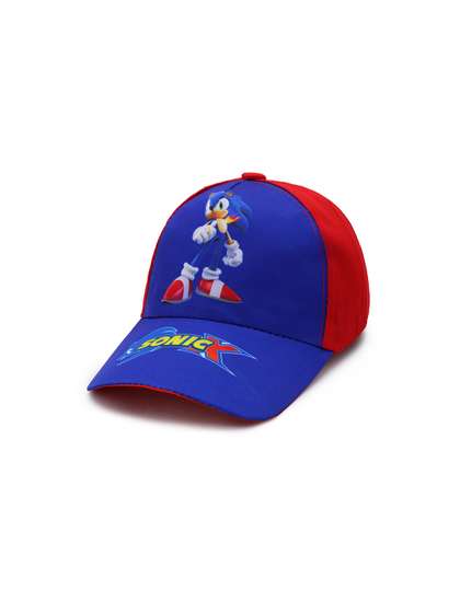 JENNA Boys Red &
                    Blue Printed Baseball Cap