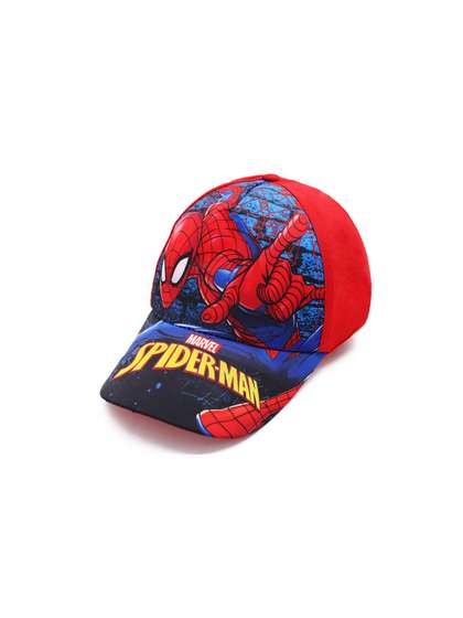 JENNA Boys Red &
                    Blue Printed Baseball Cap