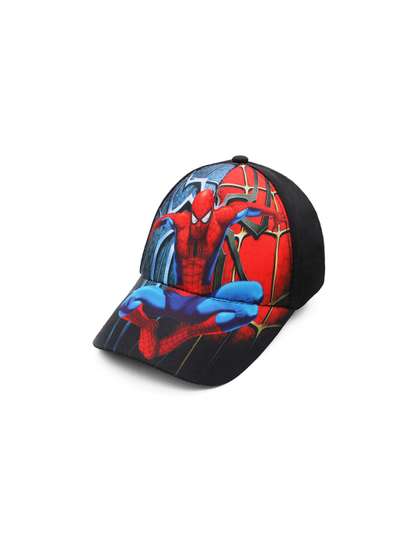 JENNA Boys Spider Man
                      Printed Baseball Cap