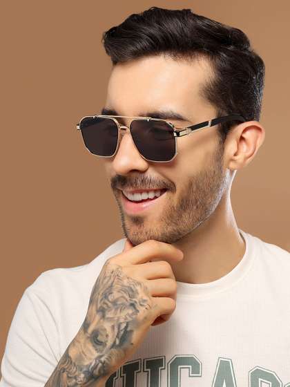 Voyage Unisex
                        Wayfarer Sunglasses with UV Protected Lens
                        58243MG4164
