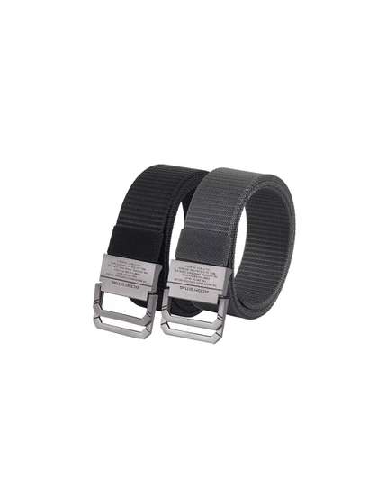Price History of Roadster Men Pack Of Canvas Belts from Myntra