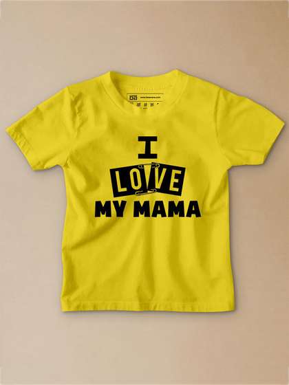 BE AWARA Kids Typography Printed Round Neck Cotton T-Shirt