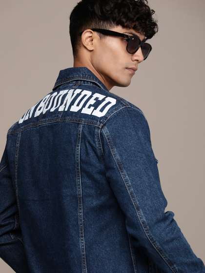 Price History of WROGN Pure Cotton Denim Jacket from Myntra 111 10605864