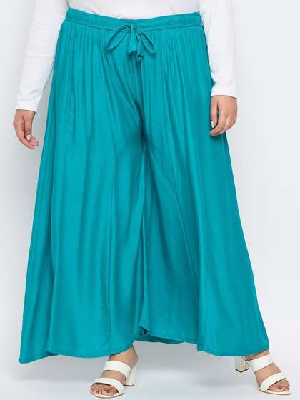 Clora Creation Women Flared Palazzos
