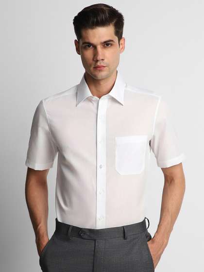 Louis Philippe Slim Fit Pure Cotton Formal Shirt