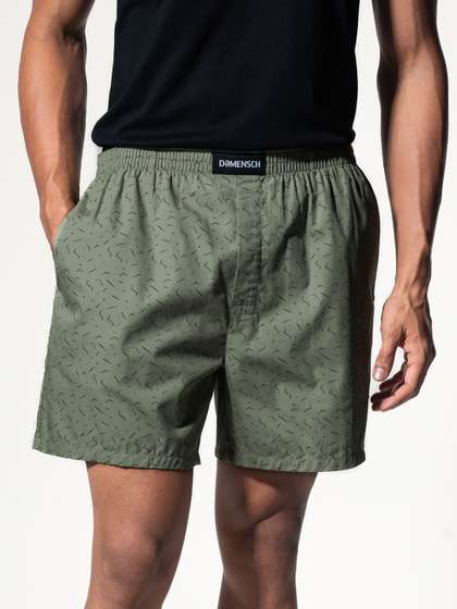 DAMENSCH Men
                          Breeze Printed Ultra-Light Cotton Regular Fit
                          Boxer Shorts DAM-PRIN-LBX-DGN