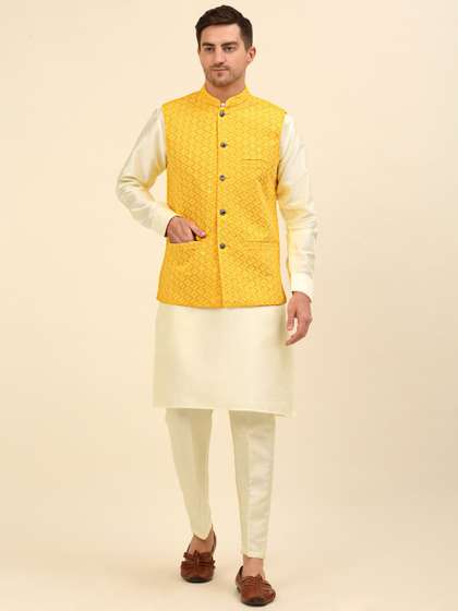 Anouk Embroidered Nehru Jacket
