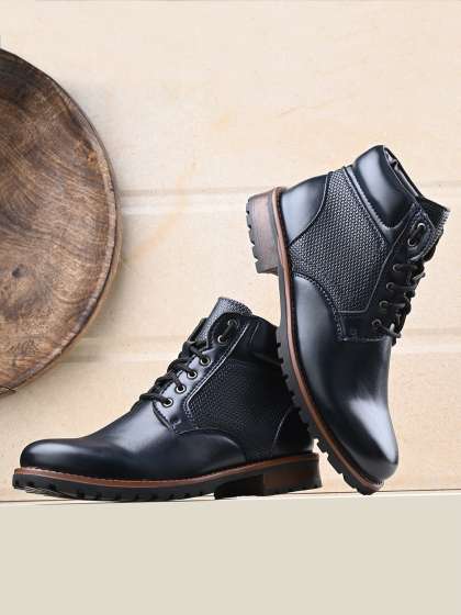 Roadster navy blue boots online