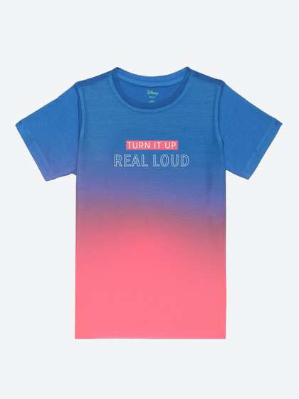 YK Boys Typography Printed T-shirt