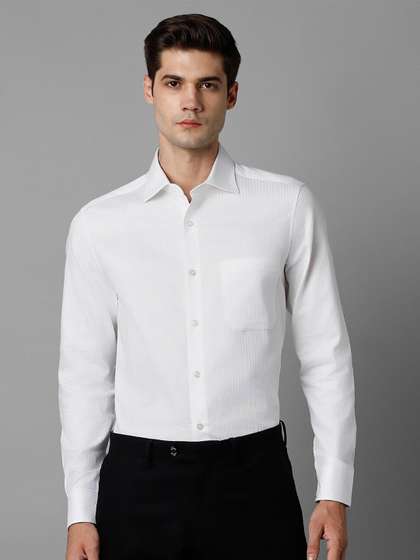 Louis Philippe Slim Fit Pure Cotton Formal Shirt