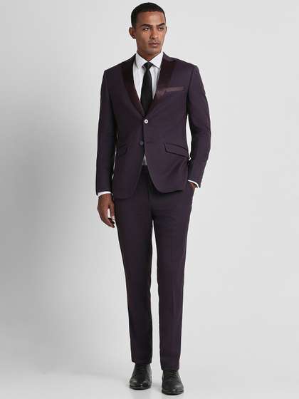 Peter England Elite
                        Self-Design Slim-Fit Two-Piece Party Suit