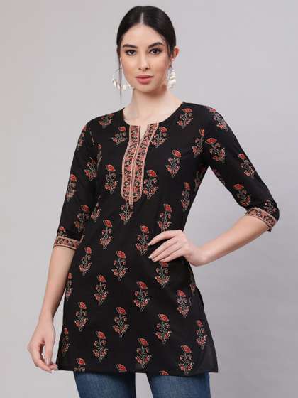 Nayo Printed A-line Kurti