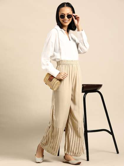 Sangria Women Hem
                          Design Palazzos