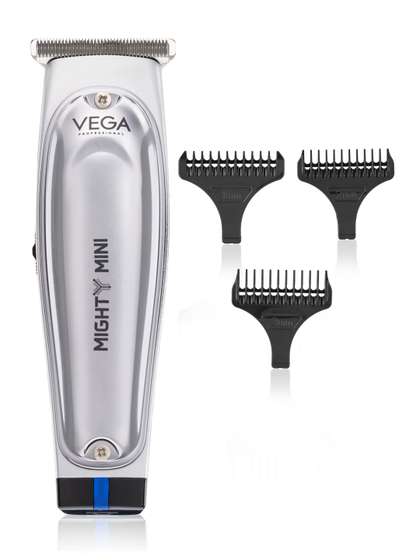 VEGA PROFESSIONAL
                    VPVHT-07 Mighty Mini Hair Trimmer - Silver Toned