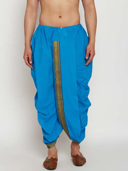 SOJANYA Blue Dhoti
                        Pants