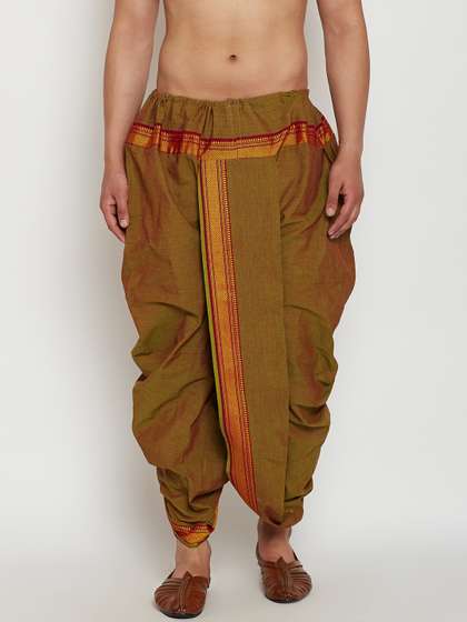 SOJANYA Green
                          Dhoti Pants