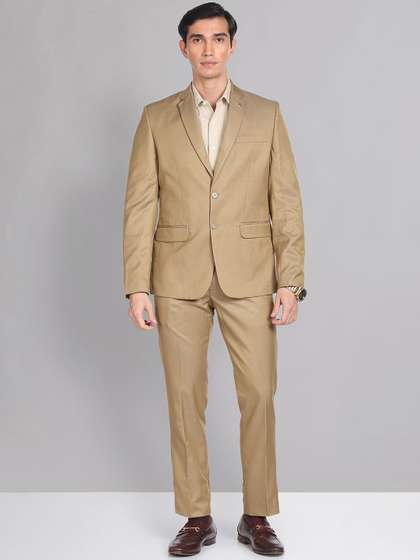 AD By Arvind
                        Single-Breasted Two-Piece Formal Suit
