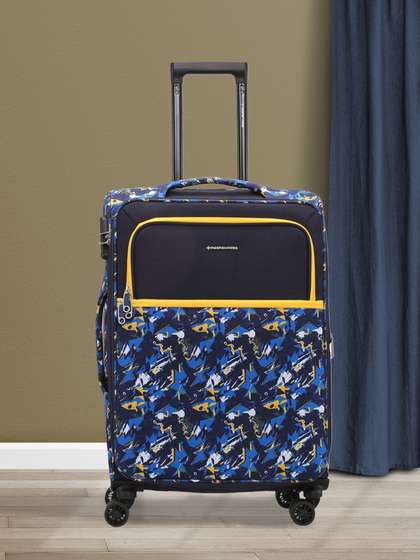 Nasher Miles Water
                      Resistant Soft-Sided Cabin Trolley Suitcase