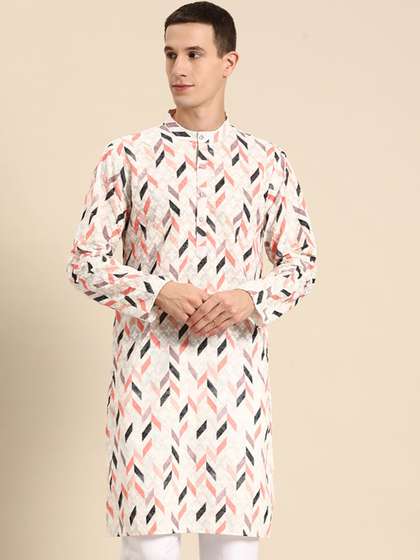 Anouk Printed Pure Cotton Kurta