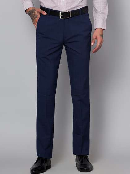 Cantabil Men Comfort
                        Cotton Formal Trousers