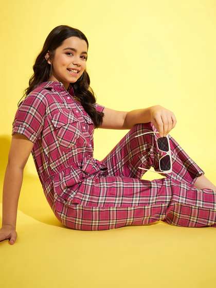 StyleStone Girls
                      Printed Basic Jumpsuit