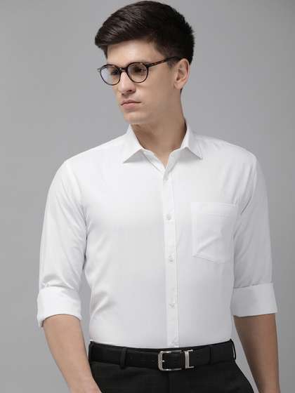 Park Avenue Self
                        Design Micro Ditsy Slim Fit Formal Shirt