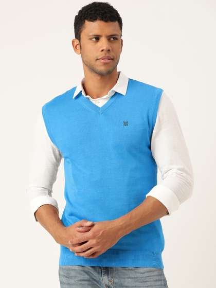 Monte Carlo Flat Knit Cotton Sweater Vest