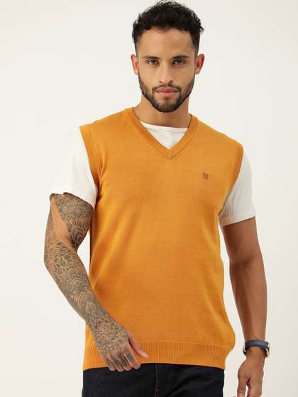 Monte Carlo Men Pure Cotton Sweater Vest