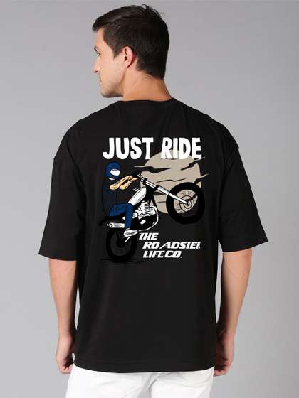 Roadster Pure Cotton Oversized T-Shirt