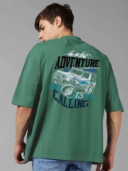 Roadster Pure Cotton Oversized T-shirt