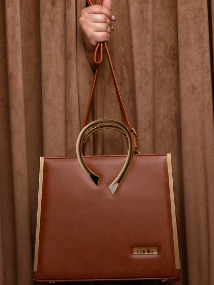 LaFille Structured Handheld Bag
