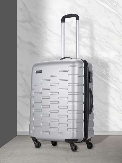 Aristocrat Textured
                        Hard-Sided Large Trolley Suitcase Bag