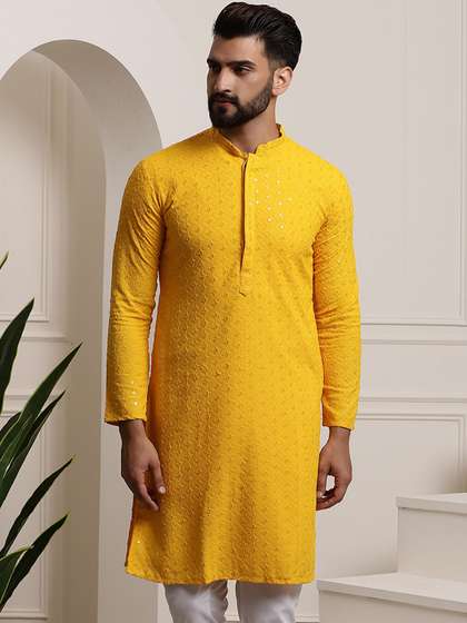 SOJANYA Pure Cotton Straight Kurta
