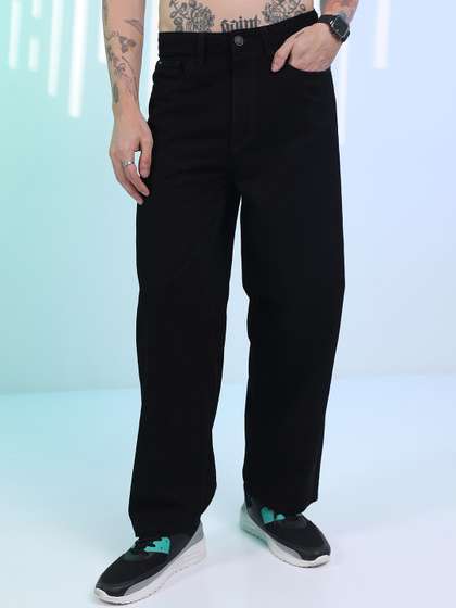 HIGHLANDER Men Relax
                      Fit Baggy Jeans