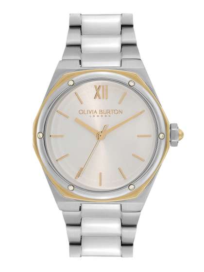 Myntra Olivia Burton Watches Silver OLIVIA BURTON LONDON Women