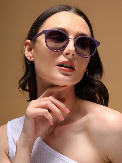 Voyage Women Round
                        UV Protected Polarised Sunglasses P205PMG4260