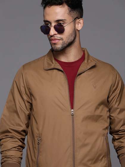 Allen Solly Solid
                        Bomber Jacket