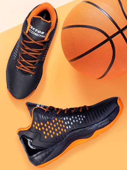 VECTOR X Unisex
                        Cosmic Synthetic Leather Mesh Eva Phylon Rubber
                        Sole Basketball Shoes