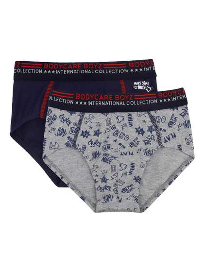 Bodycare Boys Pack of 2
                    Cotton Basic Briefs KGA2069PGSN-PK005