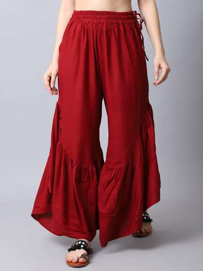 TAG 7 Women Flared Palazzos