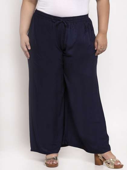 TAG 7 Plus Size Ethnic Palazzos