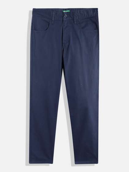 United Colors of
                    Benetton Boys Regular Fit Slim Fit Trousers